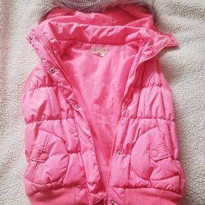 Neon pink vest